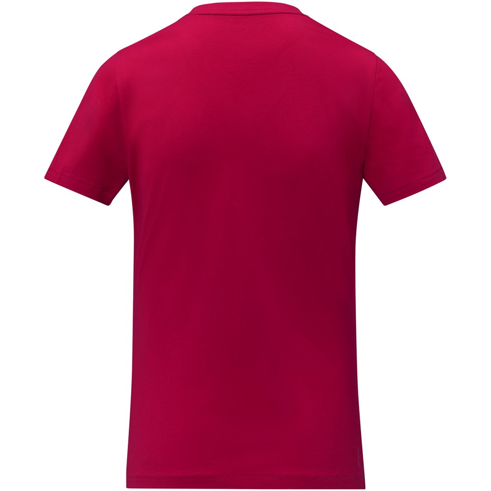 Somoto T-Shirt mit V-Ausschnitt für Damen rot