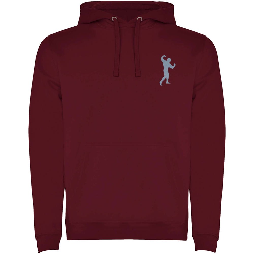 Urban 280 g/m² Kapuzenpullover für Herren granatrot