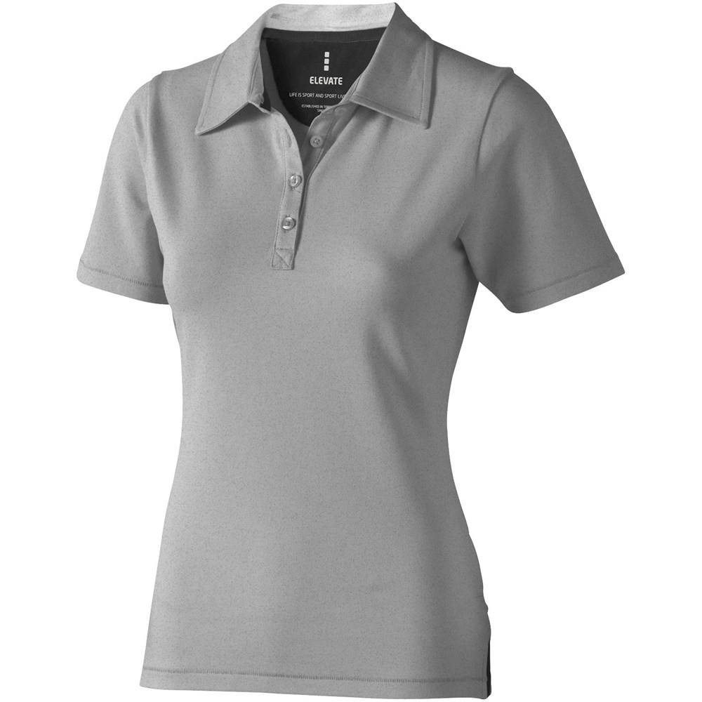 Markham Stretch Poloshirt für Damen grau meliert