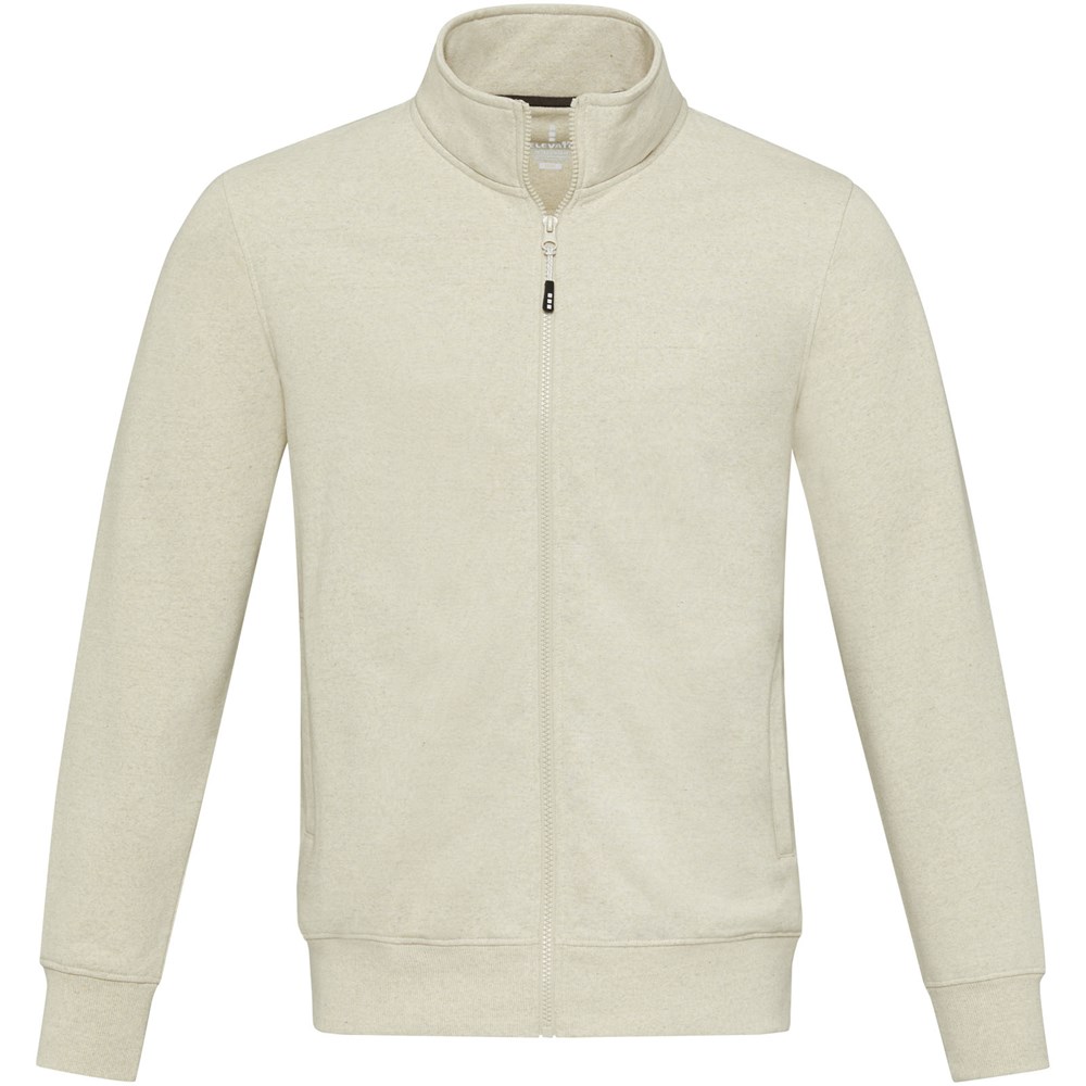 Galena Aware™ Sweatjacke aus recyceltem Material Unisex Oatmeal