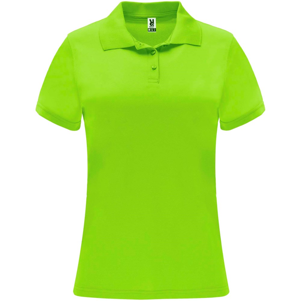 Monzha Sport Poloshirt für Damen limone