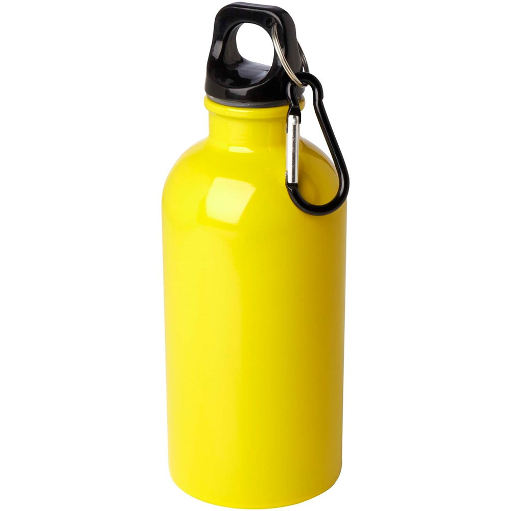 Oregon 400 ml RCS-zertifizierte, einwandige Trinkflasche aus Edelstahl mit Karabinerhaken