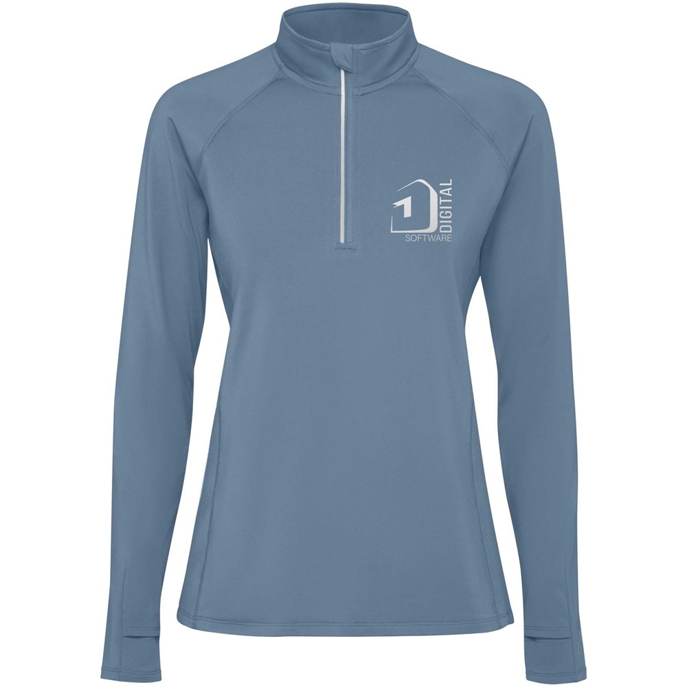 Estambul Half-Zip Sweatshirt für Damen Storm blue
