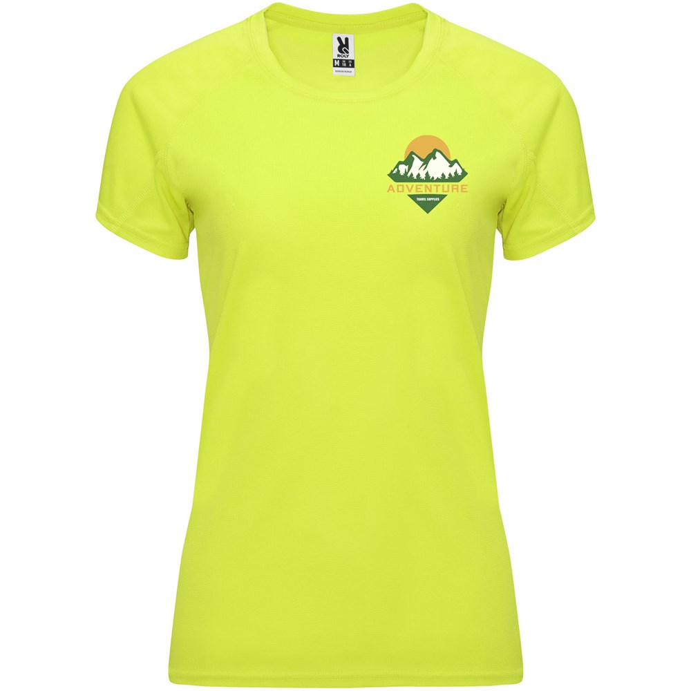 Bahrain Sport T-Shirt für Damen Fluor Yellow