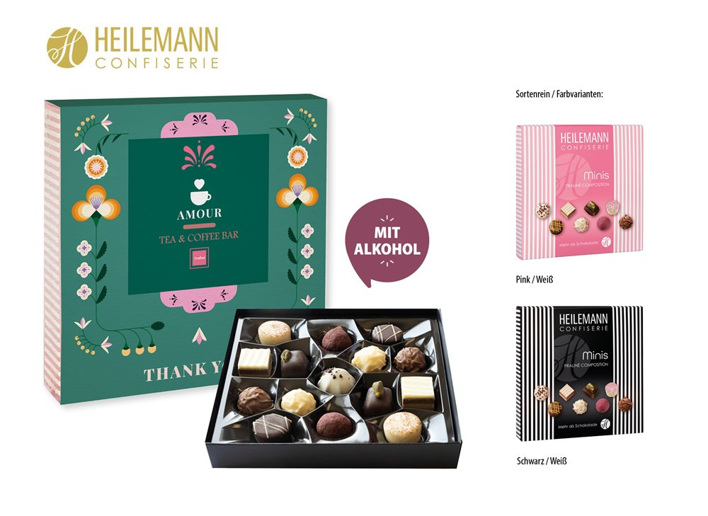 Heilemann Mini Pralinés im Schuber