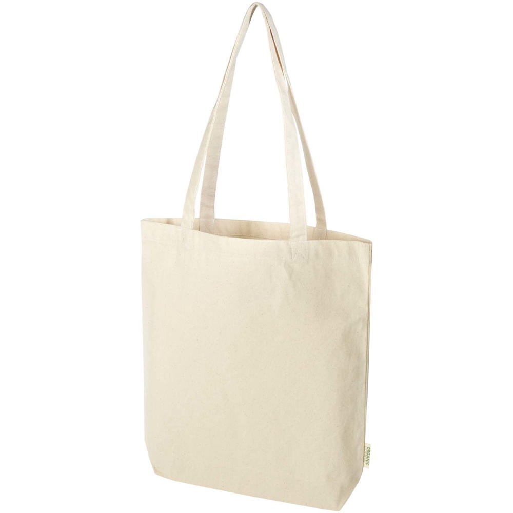 Odisha 180 g/m² OCS Bio-Tragetasche mit breitem Boden 11L