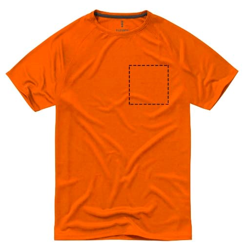 Niagara T-Shirt cool fit für Herren orange