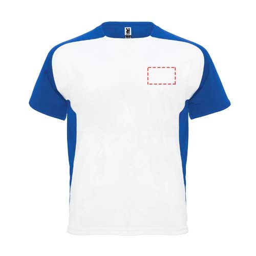 Bugatti Sport T-Shirt für Kinder weiss, royalblau