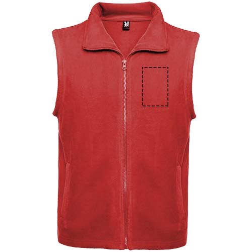 Bellagio Fleece Bodywarmer Unisex rot