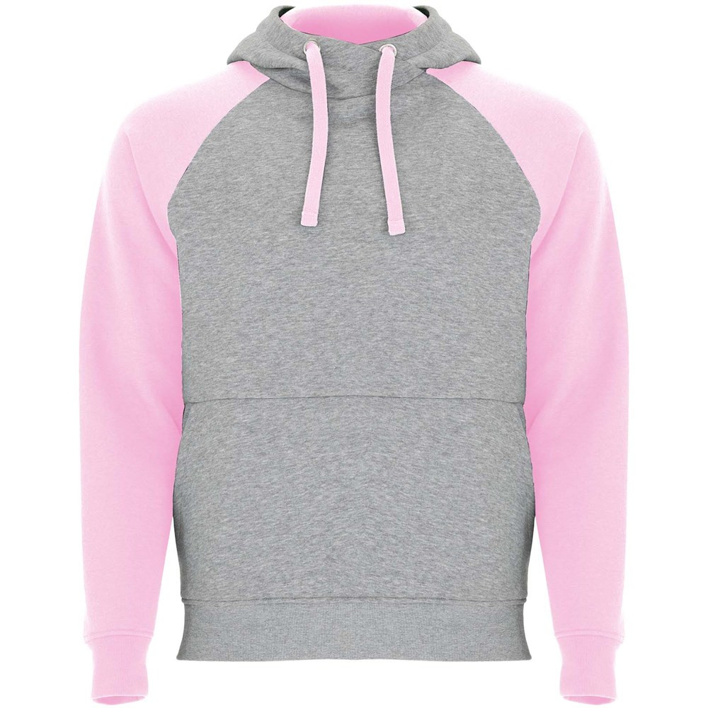 Badet zweifarbiger Kapuzenpullover Unisex