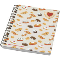 Desk-Mate® A6 farbiges Notizbuch mit Spiralbindung
