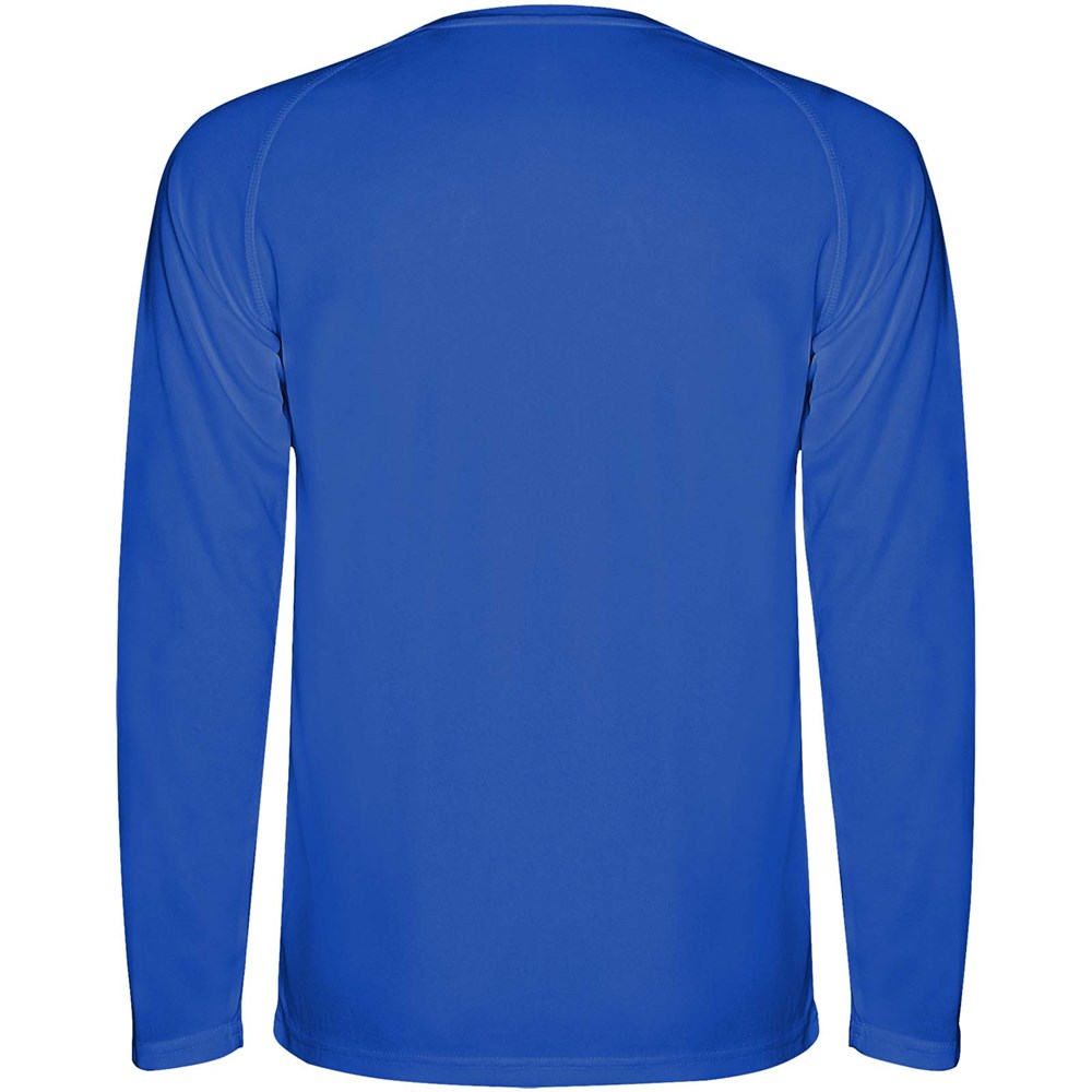 Montecarlo Langarm Sport-Shirt für Männer blau
