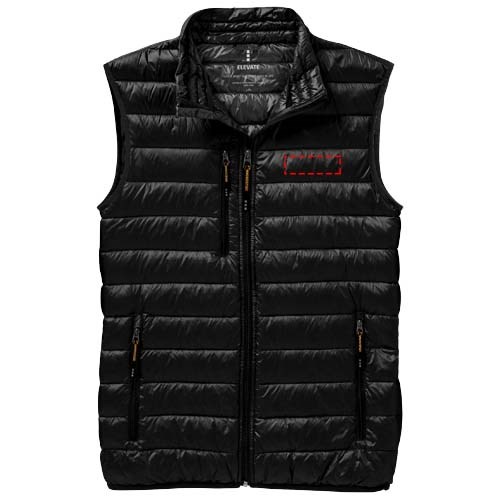 Fairview leichter Daunen-Bodywarmer für Herren schwarz