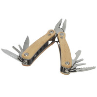 Anderson Mittelgrosses Multitool aus Holz mit 12 Funktionen
