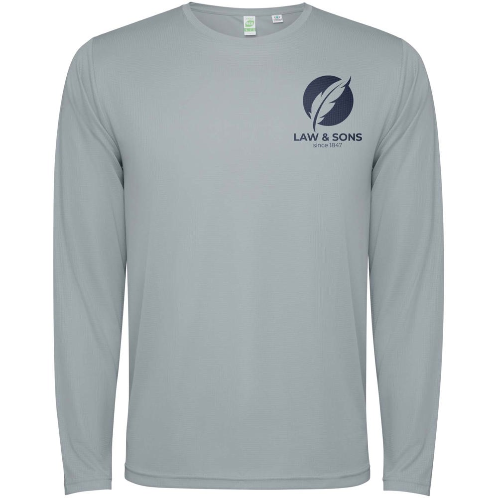Estoril Langarm-Shirt für Kinder grau