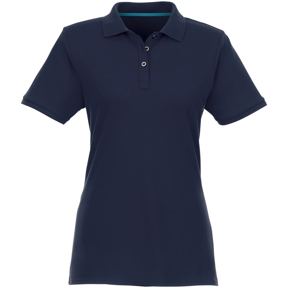 Beryl Poloshirt aus Bio-Recyclingmaterial für Damen navy