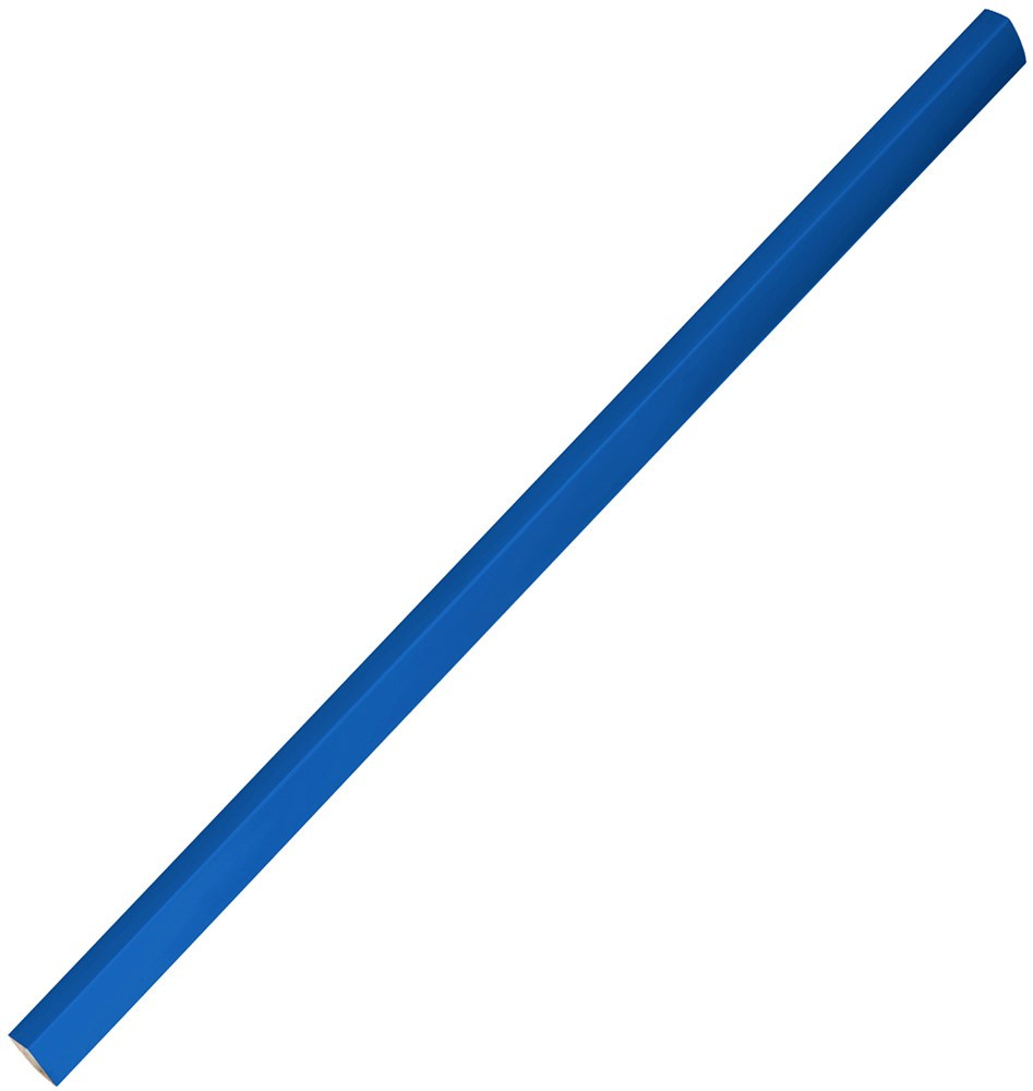 Zimmermannsbleistift, 24 cm, eckig-oval, ungespitzt