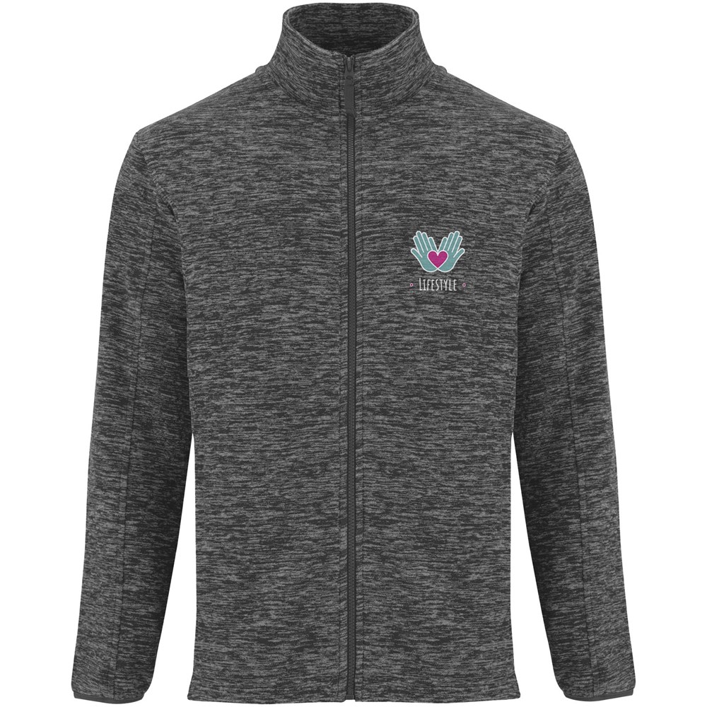 Artic Fleecejacke für Herren heather schwarz