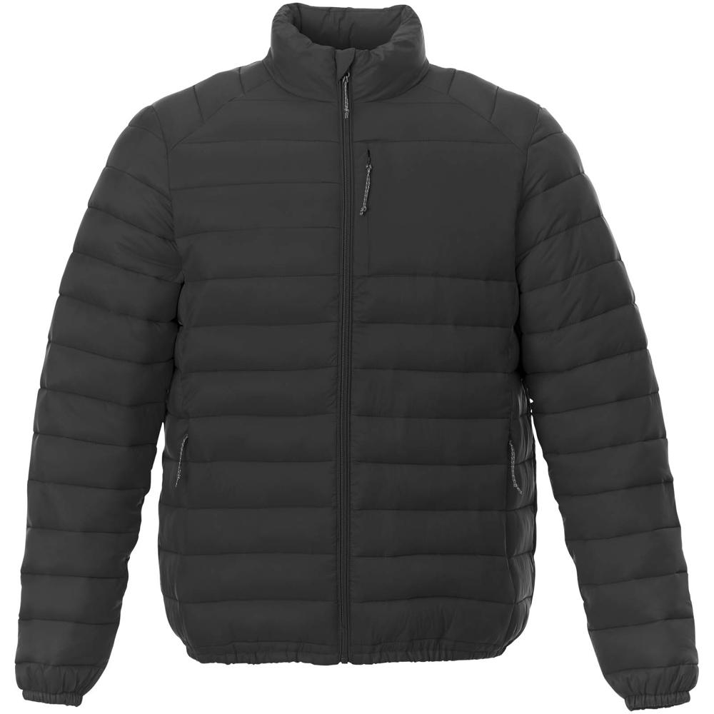 Athenas recycelte wattierte Jacke für Herren schwarz