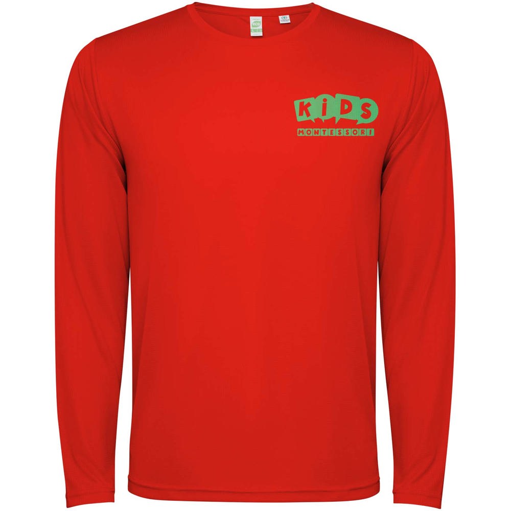 Estoril Langarm-Shirt für Kinder rot