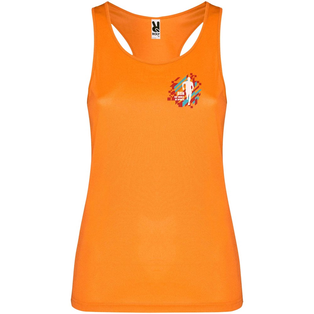 Schura Sport Top für Damen Fluor Orange