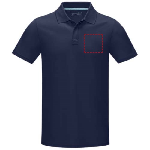 Graphite Poloshirt aus Bio-Baumwolle für Herren navy