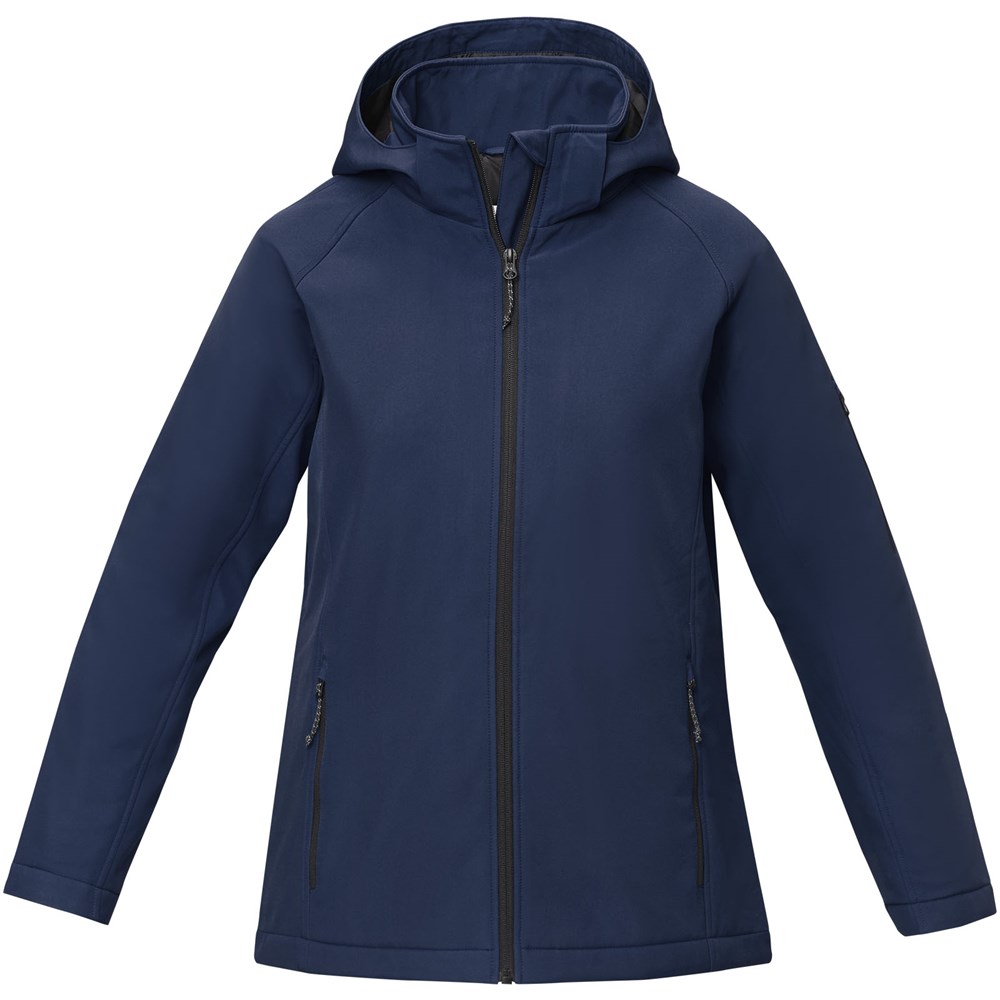 Notus wattierte Softshell Damenjacke navy