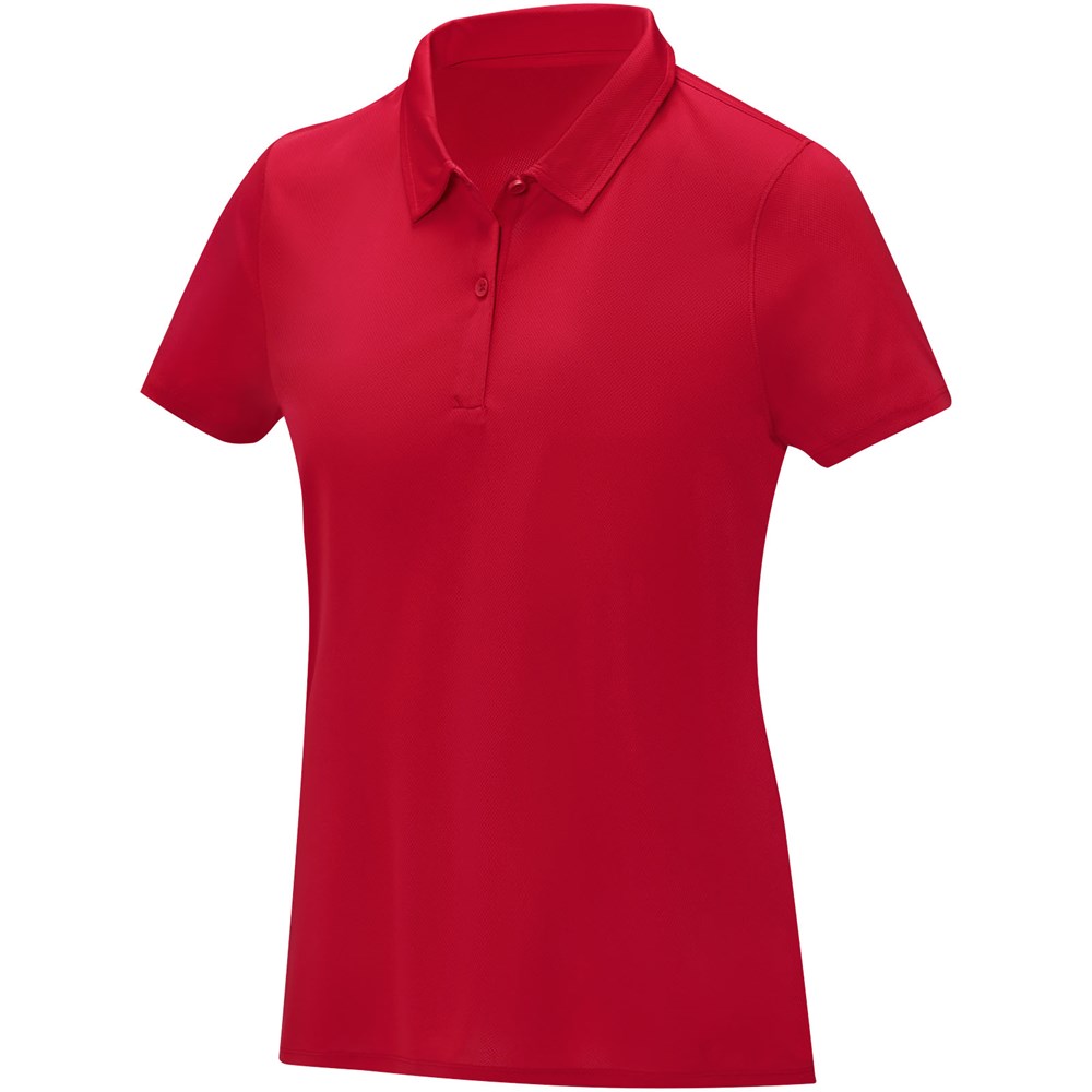 Deimos Poloshirt cool fit mit Kurzärmeln für Damen rot