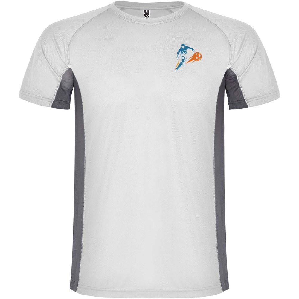 Shanghai Sport T-Shirt für Herren weiss, Dark Lead