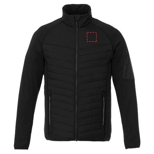 Banff Hybrid wattierte Jacke für Herren schwarz