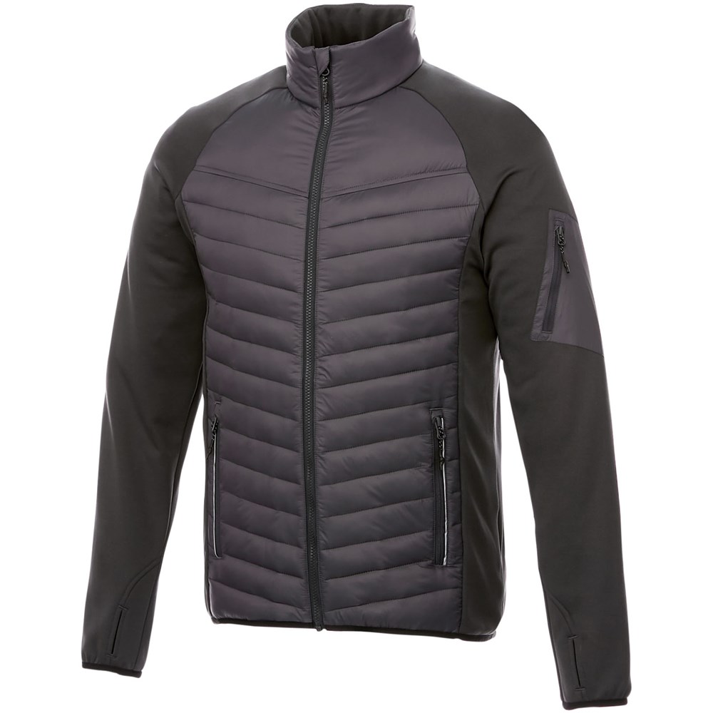 Banff Hybrid wattierte Jacke für Herren storm grey