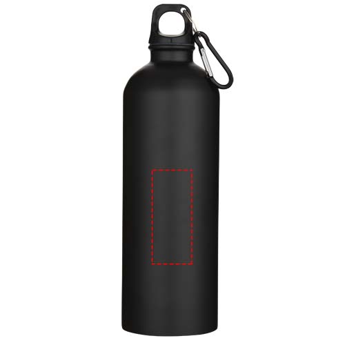 Oregon 750 ml matte RCS-zertifizierte, einwandige Trinkflasche aus recyceltem Edelstahl mit Karabinerhaken