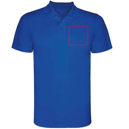 Monzha Sport Poloshirt für Herren royalblau