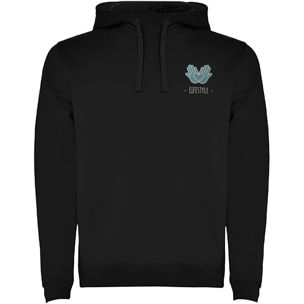 Urban Kapuzenpullover für Herren schwarz