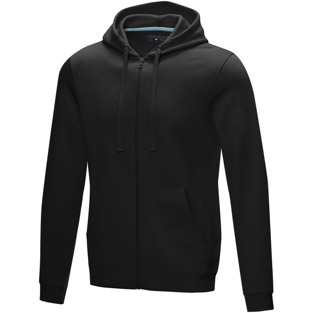 Ruby Hoodie mit durchgehendem Reissverschluss aus Bio-Material für Herren