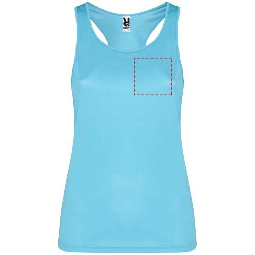 Schura Sport Top für Damen türkis