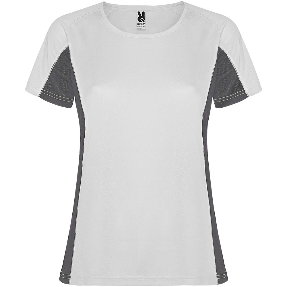 Shanghai Sport T-Shirt für Damen weiss, Dark Lead
