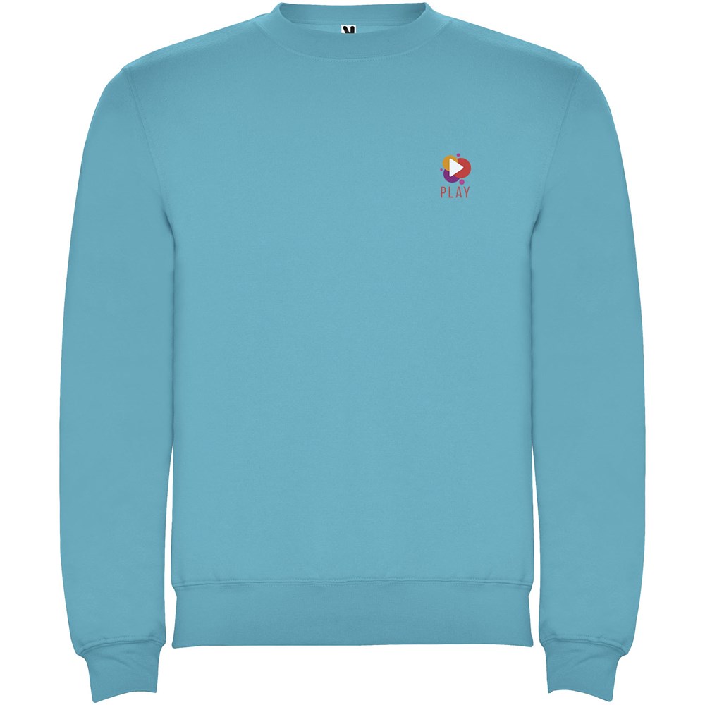 Clasica Sweatshirt mit Rundhalsausschnitt für Kinder türkis