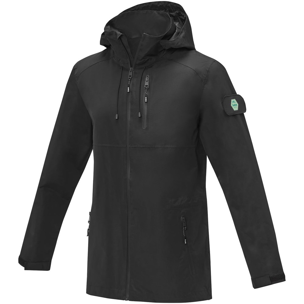 Kai Unisex leichte GRS recycelte Circular Jacke schwarz