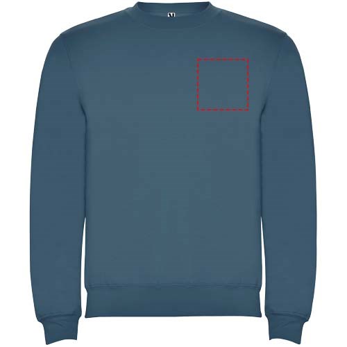 Clasica Sweatshirt mit Rundhalsausschnitt Unisex Storm blue