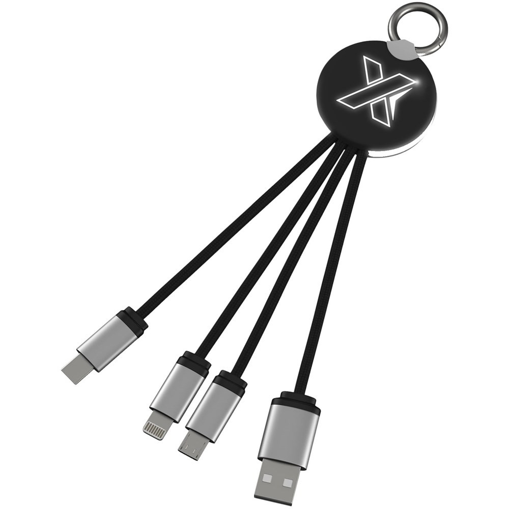 SCX.design C16 Kabel mit Leuchtlogo