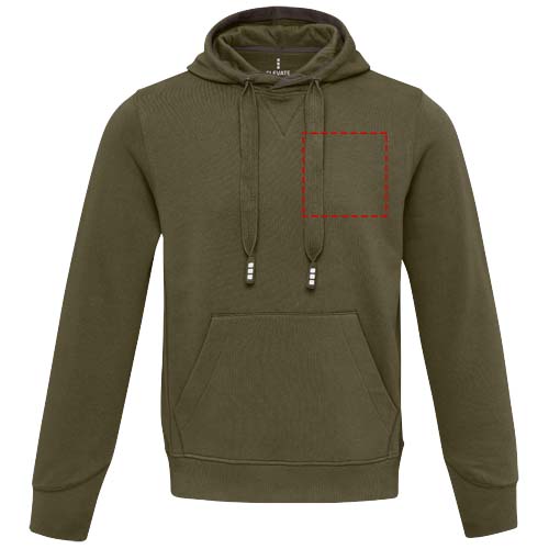 Laguna Unisex Hoodie Forest Green2