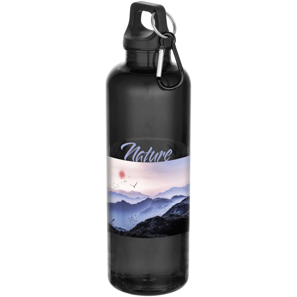 Oregon 750 ml RCS-zertifizierte Trinkflasche aus recyceltem Kunststoff mit Karabinerhaken