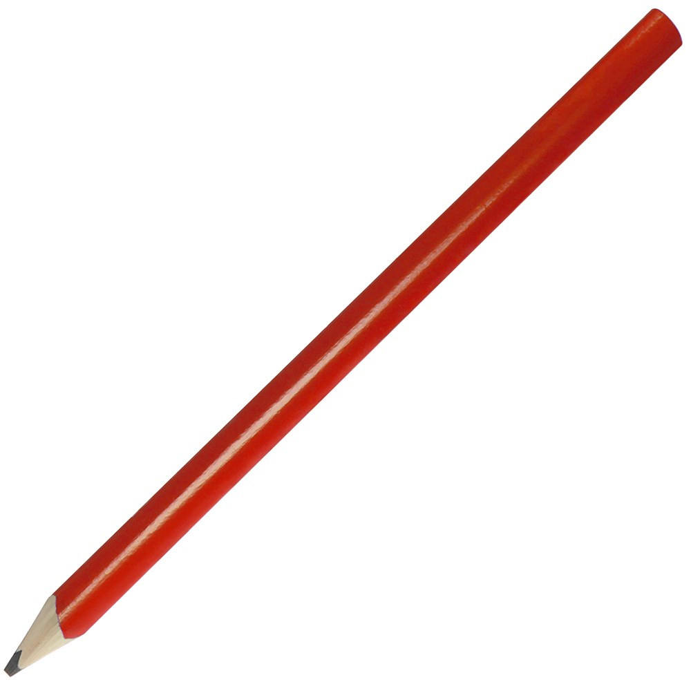 Zimmermannsbleistift, 24 cm, oval, gespitzt