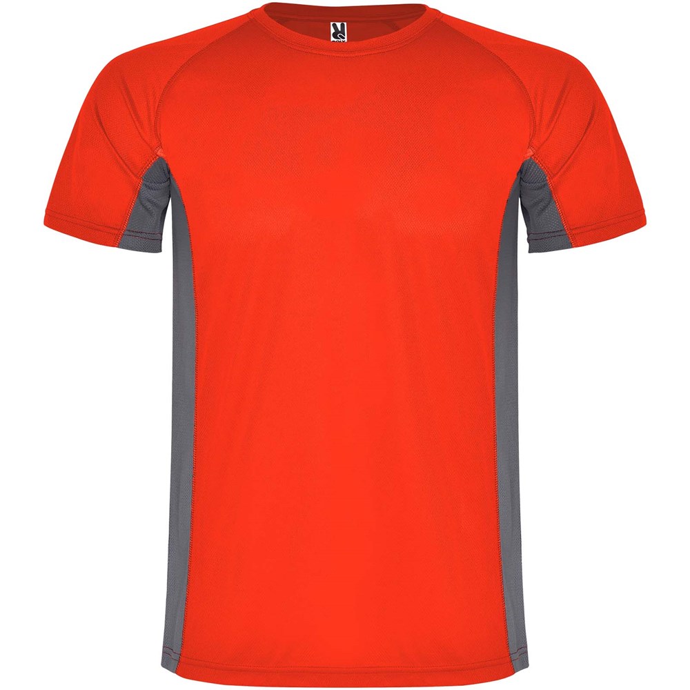 Shanghai Sport T-Shirt für Kinder rot, Dark Lead