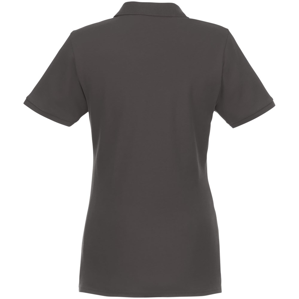Beryl Poloshirt aus Bio-Recyclingmaterial für Damen storm grey