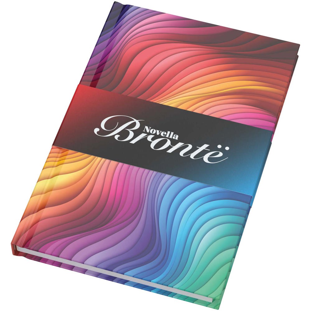 Novella Brontë A5 Hardcover Notizbuch mit glänzendem Finish – 100 Blatt
