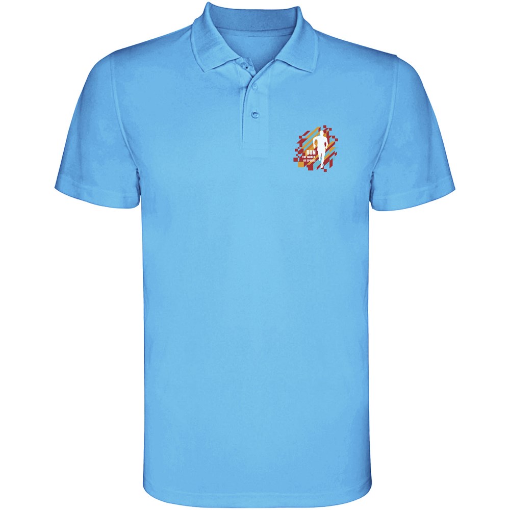 Monzha Sport Poloshirt für Herren türkis