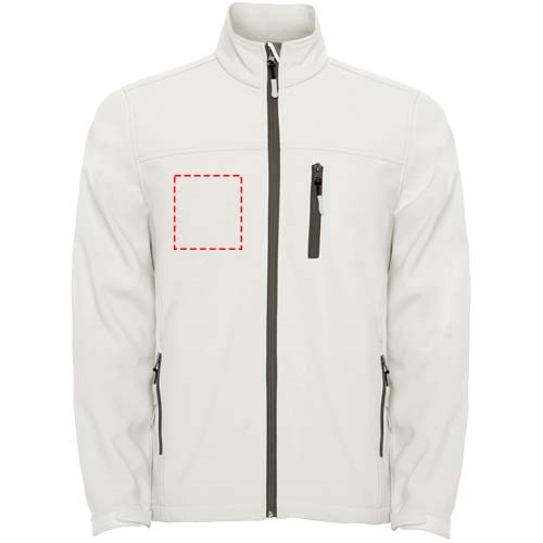 Antartida Softshelljacke für Herren Pearl White