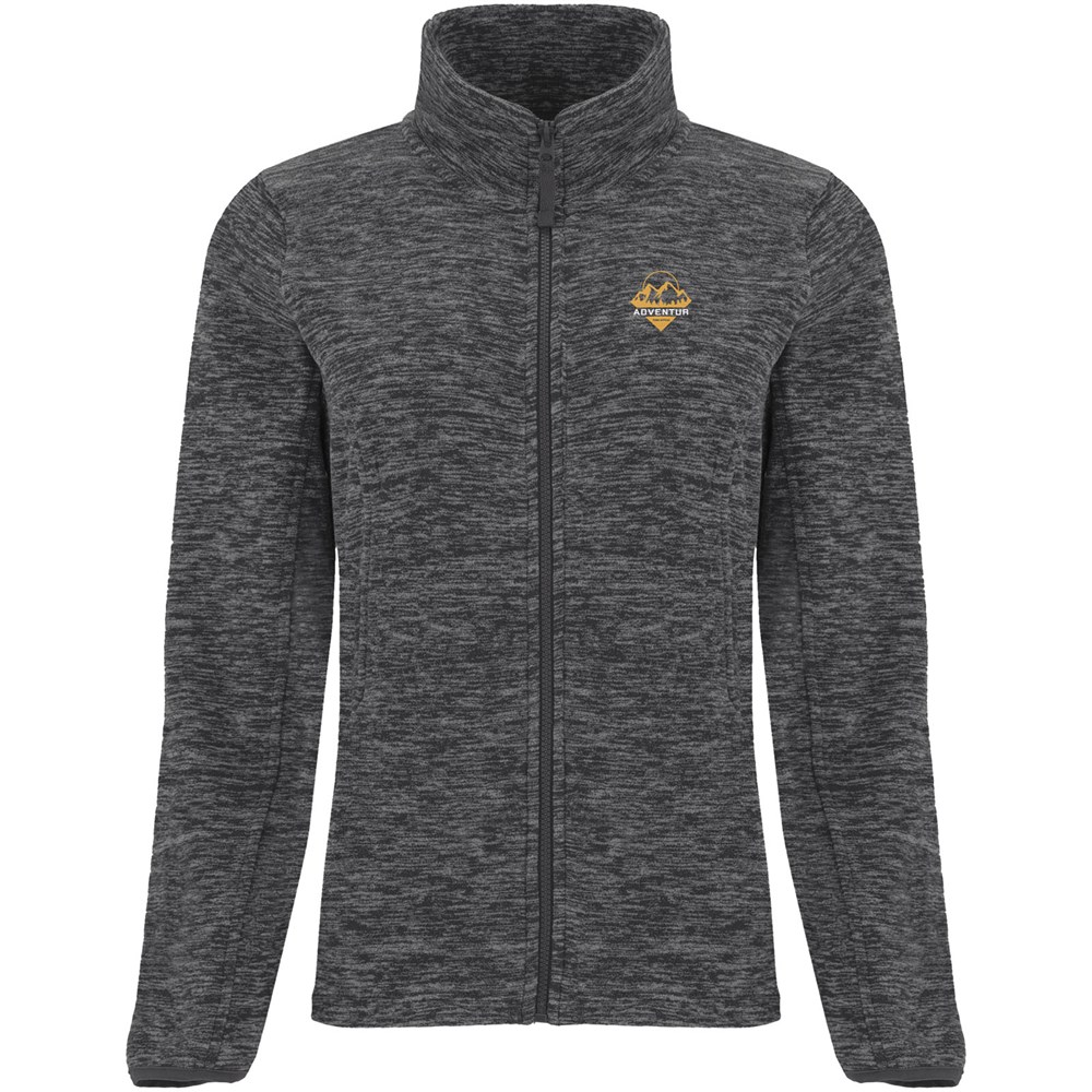 Artic Fleecejacke für Damen heather schwarz